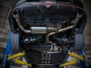 Afe - Advance Flow Engineering - 49-37027-B | AFE Power Takeda 3 IN 304 Stainless Steel Axle-Back Exhaust w/ Black Tips (2022-2023 Elantra N L4-2.0L t) - Image 4