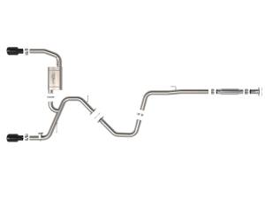 Afe - Advance Flow Engineering - 49-37028-B | AFE Power Takeda 3 IN 304 Stainless Steel Cat-Back Exhaust w/ Black Tips (2022-2023 Elantra N L4-2.0L t) - Image 2