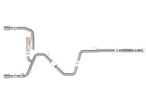 Afe - Advance Flow Engineering - 49-37028-P | AFE Power Takeda 3 IN 304 Stainless Steel Cat-Back Exhaust w/ Polished Tips (2022-2023 Elantra N L4-2.0L t) - Image 2