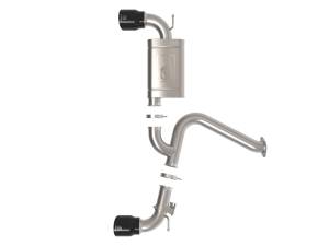 Afe - Advance Flow Engineering - 49-37032-B | AFE Power Takeda 3 IN 304 Stainless Steel Axle-Back Exhaust w/ Black Tips (2022-2023 Kona N L4-2.0L t) - Image 2