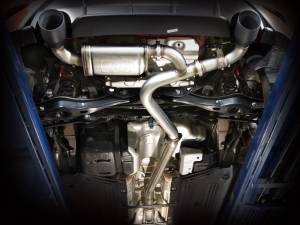 Afe - Advance Flow Engineering - 49-37033-B | AFE Power Takeda 3 IN 304 Stainless Steel Cat-Back Exhaust w/ Black Tips (2022-2023 Kona N L4-2.0L t) - Image 3
