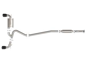 Afe - Advance Flow Engineering - 49-37033-B | AFE Power Takeda 3 IN 304 Stainless Steel Cat-Back Exhaust w/ Black Tips (2022-2023 Kona N L4-2.0L t) - Image 2