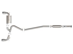 Afe - Advance Flow Engineering - 49-37033-P | AFE Power Takeda 3 IN 304 Stainless Steel Cat-Back Exhaust w/ Polished Tips (2022-2023 Kona N L4-2.0L t) - Image 2