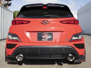Afe - Advance Flow Engineering - 49-37033-P | AFE Power Takeda 3 IN 304 Stainless Steel Cat-Back Exhaust w/ Polished Tips (2022-2023 Kona N L4-2.0L t) - Image 4