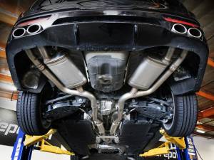 Afe - Advance Flow Engineering - 49-37034 | AFE Power Gemini XV 3 IN to 2-1/2 304 Stainless Steel Cat-Back Exhaust System w/ Cut-Out (2018-2021 Stinger L4-2.0L t) - Image 4