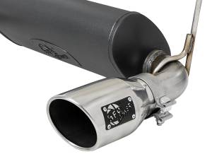 Afe - Advance Flow Engineering - 49-38066-P | AFE Power Rebel Series 2-1/2 IN 304 Stainless Steel Cat-Back Exhaust w/ Polished Tips (2018-2024 Wrangler JL V6-3.6L) - Image 4