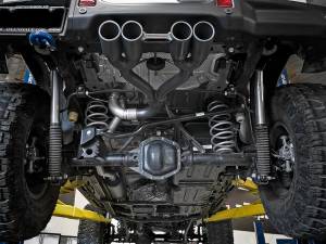 Afe - Advance Flow Engineering - 49-38071-B | AFE Power Rebel Series 2-1/2 IN 304 Stainless Steel Cat-Back Exhaust System w/ Black Tip (2018-2024 Wrangler JL V6-3.6L ) - Image 5