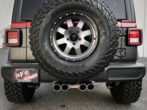 Afe - Advance Flow Engineering - 49-38071-P | AFE Power Rebel Series 2-1/2 IN 304 Stainless Steel Cat-Back Exhaust w/ Polished Tip (2018-2024 Wrangler JL V6-3.6L ) - Image 6