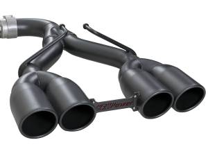 Afe - Advance Flow Engineering - 49-38073-B | AFE Power Rebel Series 2-1/2 IN 304 Stainless Steel Cat-Back Exhaust System w/ Black Tip (2018-2024 Wrangler JL V6-3.6L ) - Image 3