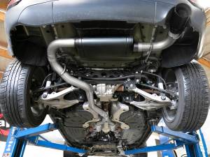 Afe - Advance Flow Engineering - 49-38078-B | AFE Power MACH Force-Xp 2-1/2 IN to 3 IN 304 Stainless Steel Cat-Back Exhaust w/ Black Tip (2014-2021 Grand Cherokee WK2 V6-3.6L) - Image 7