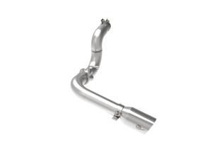 Afe - Advance Flow Engineering - 49-38092-P | AFE Power Large Bore-HD 3 IN 304 Stainless Steel DPF-Back Exhaust System w/Polished Tip (2020-2023 Wrangler JL V6-3.0L td) - Image 1