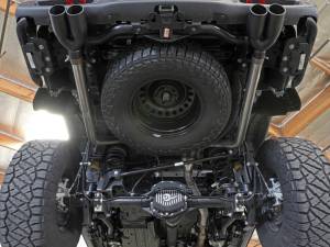 Afe - Advance Flow Engineering - 49-38095-P | AFE Power Vulcan Series 3 IN to 2-1/2 IN Stainless Steel Cat-Back Exhaust System Polished (2021-2023 Gladiator V6-3.0L td) - Image 3