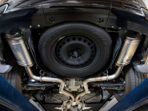 Afe - Advance Flow Engineering - 49-38100 | AFE Power Vulcan Series 2-1/4 IN to 2-1/2 IN Stainless Steel Cat-Back Exhaust System (2021-2024 Grand Cherokee WL V8-5.7L) - Image 3