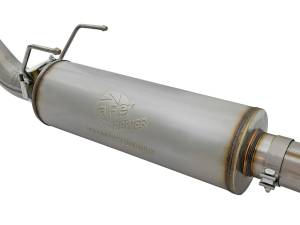 Afe - Advance Flow Engineering - 49-42005 | AFE Power Large Bore-HD 4 IN 409 Stainless Steel Cat-Back Exhaust System w/ Polished Tip (2003-2004 Ram 2500, 3500 Pickup L6-5.9L td) - Image 4