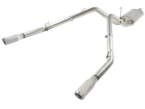Afe - Advance Flow Engineering - 49-42013-P | AFE Power Mach Force-Xp 3 IN Cat-Back Exhaust System with Dual Polished Tips (2009-2024 Ram 1500 Pickup V8-5.7L) - Image 2