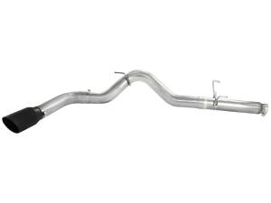 Afe - Advance Flow Engineering - 49-42016-B | AFE Power Large Bore-HD 5 IN 409 Stainless Steel DPF-Back Exhaust System w/Black Tip (2007-2012 Ram 2500, 3500 Pickup L6-6.7L td) - Image 3