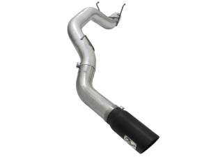 Afe - Advance Flow Engineering - 49-42039-B | AFE Power Large Bore-HD 5 IN 409 Stainless Steel DPF-Back Exhaust System w/Black Tip (2013-2018 Ram 2500, 3500 Pickup L6-6.7L td) - Image 2