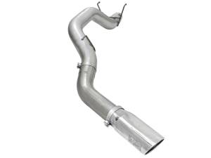Afe - Advance Flow Engineering - 49-42039-P | AFE Power Large Bore-HD 5 IN 409 Stainless Steel DPF-Back Exhaust System w/Polished Tip (2013-2018 Ram 2500, 3500 Pickup L6-6.7L td) - Image 2