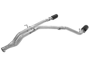 Afe - Advance Flow Engineering - 49-42044-B | AFE Power Large Bore-HD 3 IN 409 Stainless Steel DPF-Back Exhaust System w/Black Tip (2014-2019 Ram 1500 Pickup V6-3.0L td) - Image 3