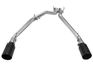 Afe - Advance Flow Engineering - 49-42044-B | AFE Power Large Bore-HD 3 IN 409 Stainless Steel DPF-Back Exhaust System w/Black Tip (2014-2019 Ram 1500 Pickup V6-3.0L td) - Image 2