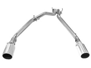 Afe - Advance Flow Engineering - 49-42044-P | AFE Power Large Bore-HD 3 IN 409 Stainless Steel DPF-Back Exhaust System w/Polished Tip (2014-2019 Ram 1500 Pickup V6-3.0L td) - Image 3