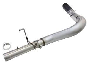 Afe - Advance Flow Engineering - 49-42051-1B | AFE Power Large Bore-HD 5 IN 409 Stainless Steel DPF-Back Exhaust System w/Black Tip (2013-2018 Ram 2500, 3500 Pickup L6-6.7L td) - Image 3