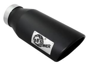 Afe - Advance Flow Engineering - 49-42056-B | AFE Power MACH Force-Xp 4 IN 409 Stainless Steel Cat-Back Exhaust System w/ Black Tip (2014-2024 Ram 2500, 3500 Pickup V8-6.4L) - Image 2