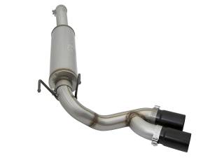 Afe - Advance Flow Engineering - 49-42057-B | AFE Power Rebel Series 3-1/2 IN Stainless Steel Cat-Back Exhaust System w/Black Tip (2014-2018 Ram 2500, 3500 Pickup V8-6.4L) - Image 3