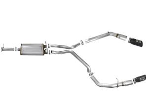 Afe - Advance Flow Engineering - 49-42059-B | AFE Power MACH Force-Xp 3 IN Stainless Steel Cat-Back Exhaust System w/ Dual Black Tips (2019-2024 1500 V8-5.7L) - Image 2