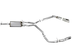 Afe - Advance Flow Engineering - 49-42059-P | AFE Power MACH Force-Xp 3 IN Stainless Steel Cat-Back Exhaust System w/ Dual Polish Tips (2019-2024 1500 V8-5.7L) - Image 2