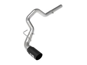 49-42065-B | AFE Power Large Bore-HD 3 IN 409 Stainless Steel DPF-Back Exhaust System w/Black Tip (2014-2019 Ram 1500 Pickup V6-3.0L td)