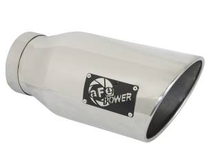 Afe - Advance Flow Engineering - 49-42078-P | AFE Power Large Bore-HD 5 IN 409 Stainless Steel DPF-Back Exhaust System w/Polished Tip (2019-2024 Ram 2500, 3500 Pickup L6-6.7L td) - Image 3