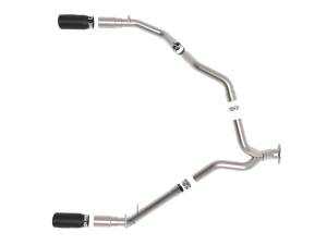 Afe - Advance Flow Engineering - 49-42080-B | AFE Power Large Bore-HD 3 IN 409 Stainless Steel DPF-Back Exhaust System w/Black Tip (2020-2021 1500 V6-3.0L td) - Image 2