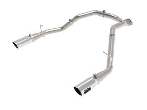Afe - Advance Flow Engineering - 49-42080-P | AFE Power Large Bore-HD 3 IN 409 Stainless Steel DPF-Back Exhaust System w/Polished Tip (2020-2021 1500 V6-3.0L td) - Image 1