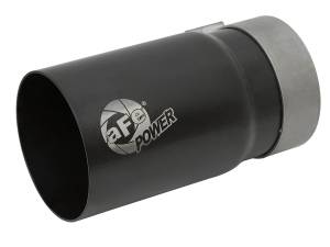 Afe - Advance Flow Engineering - 49-42082-B | AFE Power Rebel Series 3-1/2 IN Stainless Steel Cat-Back Exhaust System w/Black Tip (2019-2021 Trucks V8-6.4L) - Image 3