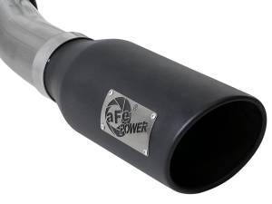 Afe - Advance Flow Engineering - 49-43008-B | AFE Power Large Bore-HD 4 IN 409 Stainless Steel Turbo-Back Exhaust System w/ Black Tip (2000-2003 Excursion V8-7.3L td) - Image 4