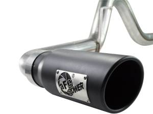 Afe - Advance Flow Engineering - 49-43011-B | AFE Power MACH Force-Xp 3 IN 409 Stainless Steel Cat-Back Exhaust System w/Black Tip (2004-2008 F150 Pickup V8-4.6/5.4L) - Image 2