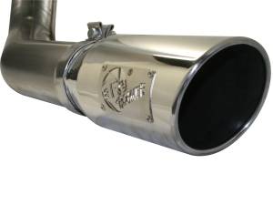 Afe - Advance Flow Engineering - 49-43041-P | AFE Power MACH Force-Xp 4 IN 409 Stainless Steel Cat-Back Exhaust System w/Polished Tip (2011-2014 F150 Pickup V6-3.5L tt) - Image 2