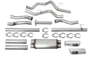 Afe - Advance Flow Engineering - 49-43045-P | AFE Power MACH Force-Xp 3 IN 409 Stainless Steel Cat-Back Exhaust System w/Polished Tip (2017-2020 F150 Pickup V6-3.5L tt) - Image 2
