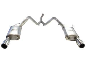 Afe - Advance Flow Engineering - 49-43047 | AFE Power MACH Force-Xp 2-1/2 IN 409 Stainless Steel Cat-Back Exhaust System (2005-2009 Mustang V6-4.0L) - Image 2