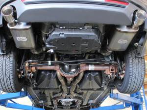 Afe - Advance Flow Engineering - 49-43052-B | AFE Power MACH Force-Xp 3 IN 409 Stainless Steel Axle-Back Exhaust System w/Black Tip (2011-2014 Mustang V8-5.0L) - Image 5