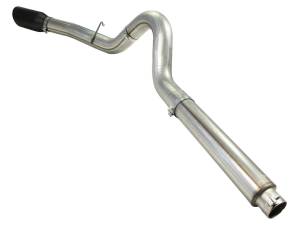 Afe - Advance Flow Engineering - 49-43054-B | AFE Power Large Bore-HD 5 IN 409 Stainless Steel DPF-Back Exhaust System w/Black Tip (2008-2010 F250, F350 Super Duty V8-6.4L td) - Image 3