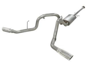 Afe - Advance Flow Engineering - 49-43056-P | AFE Power MACH Force-Xp 3 IN 409 Stainless Steel Cat-Back Exhaust System w/Polished Tip (2011-2014 F150 Pickup V6-3.5L tt) - Image 2