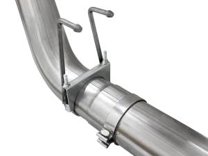 Afe - Advance Flow Engineering - 49-43064-P | AFE Power Large Bore-HD 5 IN 409 Stainless Steel DPF-Back Exhaust System w/Polished Tip (2015-2016 F250, F350 Super Duty V8-6.7L td) - Image 4