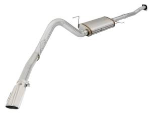49-43068-P | AFE Power MACH Force-Xp 3 IN to 3-1/2 IN 409 Stainless Steel Cat-Back Exhaust w/Polish Tip (2015-2020 F150 Pickup V6-2.7L/3.5L tt)