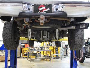 Afe - Advance Flow Engineering - 49-43076-B | AFE Power MACH Force-Xp 3 IN to 3-1/2 IN 409 Stainless Steel Cat-Back Exhaust w/ Black Tip (1999-2004 F250, F350 Super Duty V10-6.8L/V8-5.4L) - Image 8