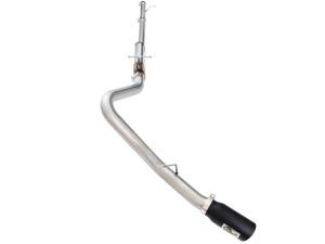 Afe - Advance Flow Engineering - 49-43076-B | AFE Power MACH Force-Xp 3 IN to 3-1/2 IN 409 Stainless Steel Cat-Back Exhaust w/ Black Tip (1999-2004 F250, F350 Super Duty V10-6.8L/V8-5.4L) - Image 4