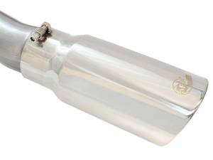 Afe - Advance Flow Engineering - 49-43076-P | AFE Power MACH Force-Xp 3 IN to 3-1/2 IN 409 Stainless Steel Cat-Back Exhaust w/Polish Tip (1999-2004 F250, F350 Super Duty V10-6.8L/V8-5.4L) - Image 6