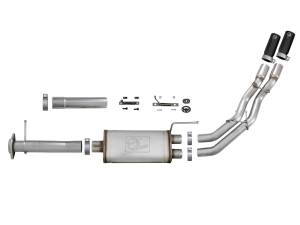 Afe - Advance Flow Engineering - 49-43078-B | AFE Power Rebel Series 3 IN to 2-1/2 IN 409 Stainless Steel Cat-Back Exhaust w/ Black Tip (2011-2014 F150 Pickup V6-3.5L tt) - Image 2
