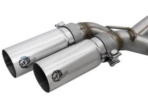Afe - Advance Flow Engineering - 49-43078-P | AFE Power Rebel Series 3 IN to 2-1/2 IN 409 Stainless Steel Cat-Back Exhaust w/ Polish Tip (2011-2014 F150 Pickup V6-3.5L tt) - Image 3